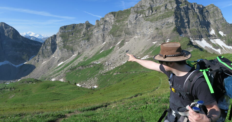 pointer le mont blanc Haute-Savoie