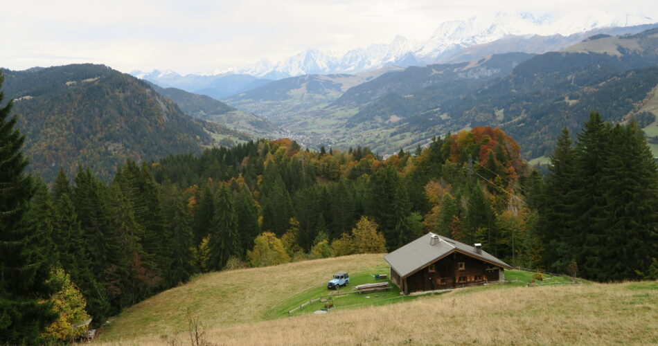 vue val arly mont blanc