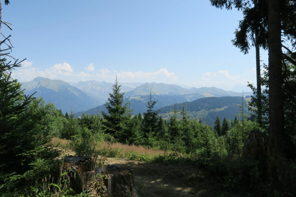 Paysages de montagne en Haute-Savoie