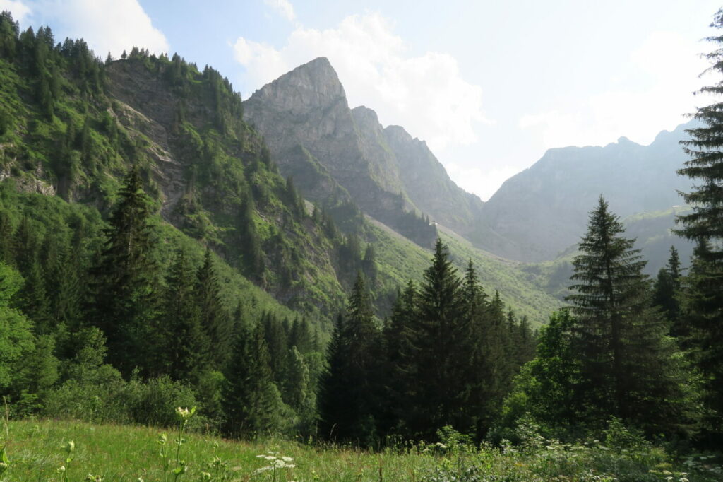 Randonnée facile au refuge des Tinderets à Abondance en Haute-Savoie