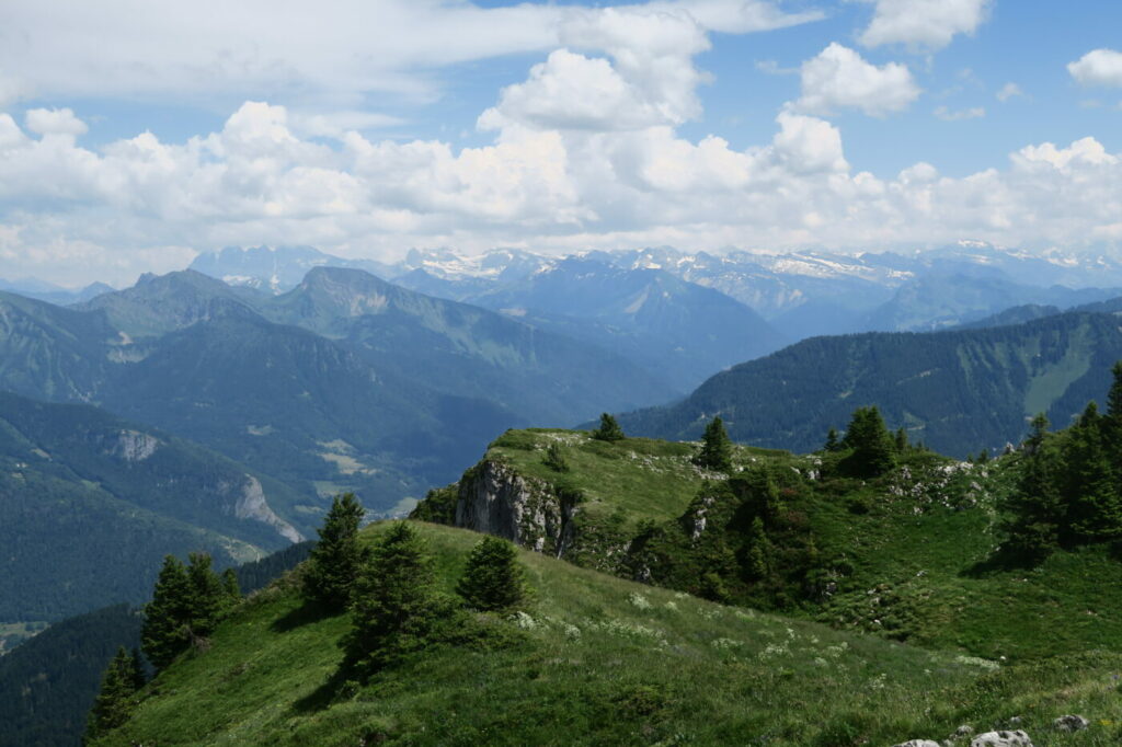 Vue montagne Chablais