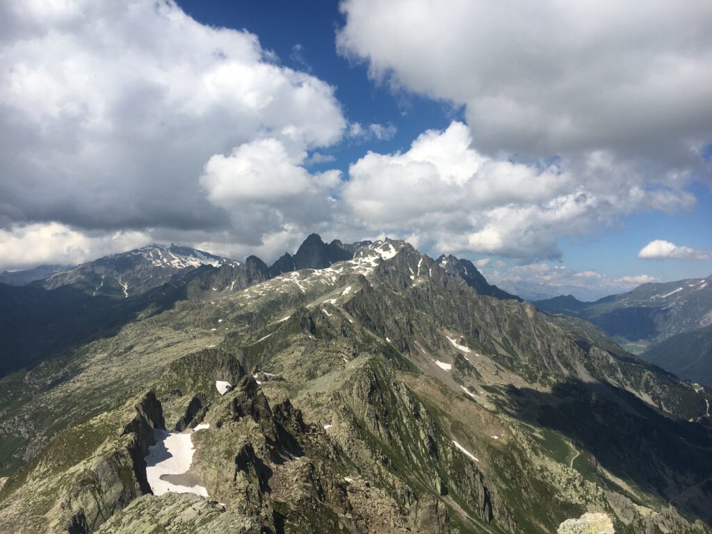 randonner seul en montagne en vallée de Chamonix