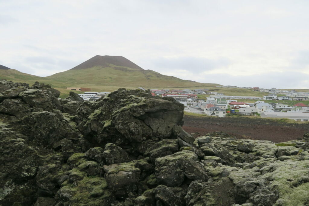 randonnée eldfell iles vestmann
